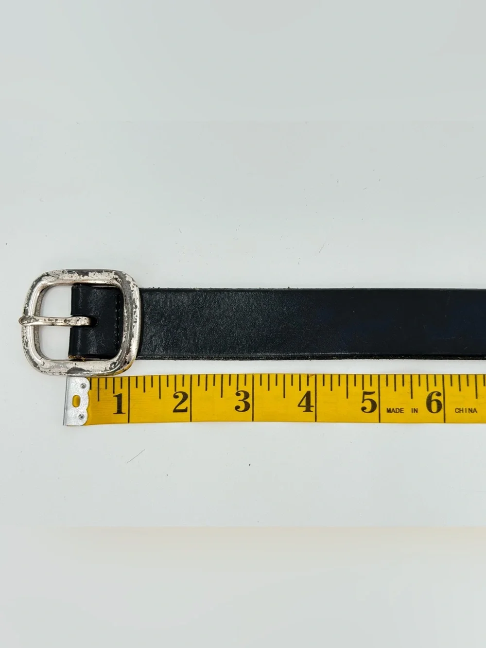 GAP Women’s XS Vintage Black Leather Belt Made in USA